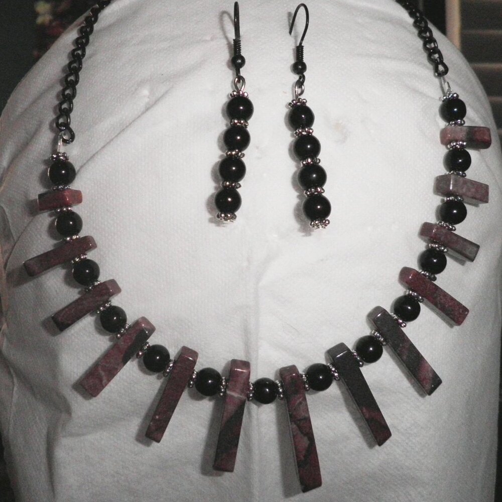 Brecciated Jasper Fan Set
